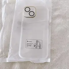 iPhone 14 ケース 透明 CASE TPU+PC クリア ホワイト
