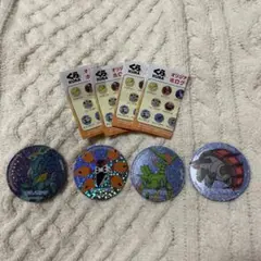 くら寿司×ポケモン　オリジナルホログラムマグネット　４個セット