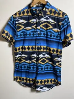 H&Mメンズ総柄シャツ★夏のオシャレマストアイテム！コレは買いでしょ！
