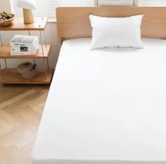 セミダブル ボックスシーツ 120x200cm ホワイト マットレスカバー