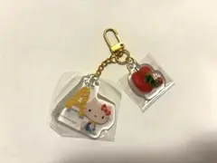 Hello Kitty はらぺこあおむし アクリルキーホルダー ガチャガチャ A