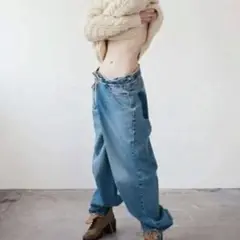 maisoneureka ワイドリメイクヴィンテージデニム