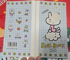 【超レア・早い者勝ち】平成レトロ　うさぎ　シール手帳　大量シール