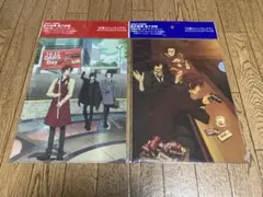 文豪ストレイドッグス A4クリアファイル 森永製菓 コラボ 2点セット 黒の時代