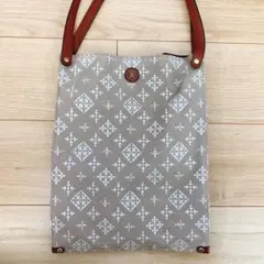 russet たためるバッグ【コットンジャガード】