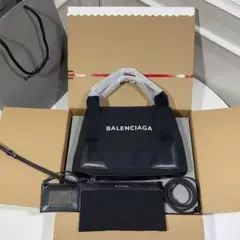 BALENCIAGA ブラック ビジネスバッグ