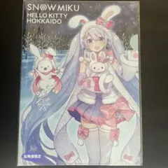 SNOW MIKU × HELLO KITTY 北海道限定　クリアファイル