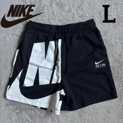 新品 NIKE AIR ナイキ エア ハーフパンツ ショートパンツ ブラック L