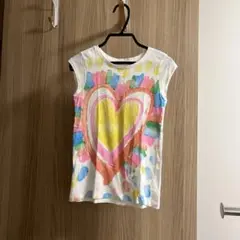 GapKids カラフルハート Tシャツ 130cm