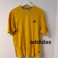 addidas アディダス　黄色Tシャツ