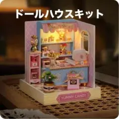 新品！　DIY ミニチュアハウス Yummy Candy ドールハウスキット