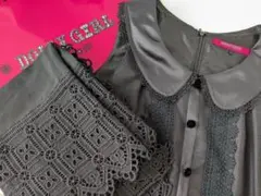 最終価格/ドーリーガールバイアナスイ/ノースリーブワンピース＆ストール2点セット