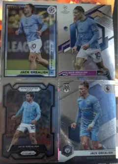22-23 Topps GREALISH 直筆サイン PSA10 デュアル鑑定 Topps UK - Topps Grealish Platinum Curated Set