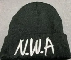 N.W.A ビーニー帽子 黒