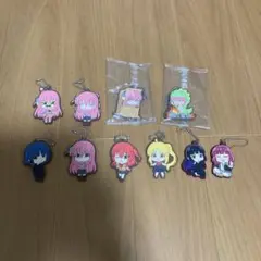 ぼっちざろっく ガチャ　ラバーストラップ 10個セット