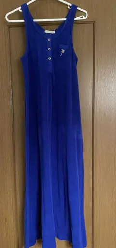 ロングワンピース　ノースリーブ