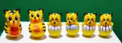 阪神タイガース？起き上がりこぼし ６個セット