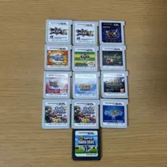 ニンテンドー3DS ゲームソフトセット、カセットケース