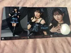 山本杏奈 生写真 コンプ 黒衣装 イコラブ