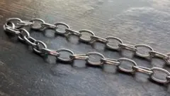 ケンズスクラッチ　kensscratch チェーンネックレス　シルバー