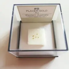 砂金 標本　東京理科 5粒 金 Au 自然金 ゴールド