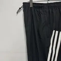 adidas アディダス ナイロンパンツ 刺繍ロゴ 古着