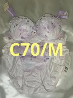 C70/M ブラジャー＆ショーツセット①