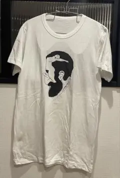 ジークムントフロイト エロプリント 騙し絵 アートTシャツ ホワイト