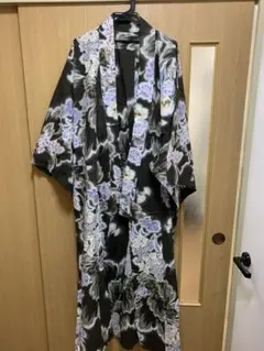 【男性用】浴衣 花柄 和柄 和装 着物 メンズ 一点物 170cm～180cm
