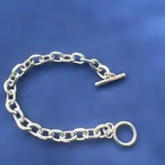 GLUCK シルバー　チェーンブレスレット