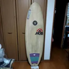 PIONEER MOSS CUSTOM SURFBOARDS 5'11 PU
