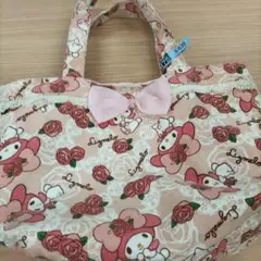 マイメロディ柄トートバッグ★5100人記念セール延長品