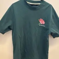 SATURDAYS 花柄プリント Tシャツ Lサイズ