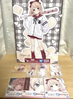 一番くじ　しぐれうい　C賞　イラストボード　H賞　アクリルスタンド　J賞　色紙