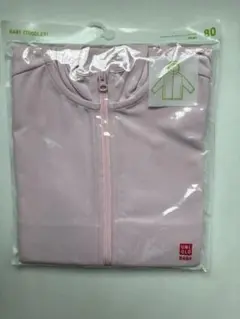 UNIQLO ベビー　UVカットメッシュパーカー　80cm ピンク未開封新品