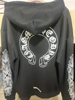 Chrome Hearts黒パーカー