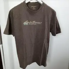 Eddie Bauer ブラウン Tシャツ XL