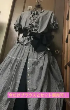 ♡らび♡美品♡ワンダフルワールド♡カネコイサオ♡ブラウスとスカート2点❣️