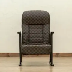 低反発入り高座椅子　ブラウン