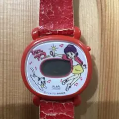 ALBA ひみつのアッコちゃん 腕時計 赤