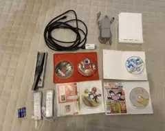 Wii本体とゲームディスクセット