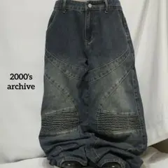 2000's archive Design grunge buggy denim