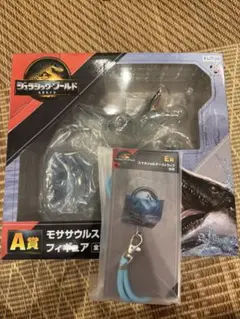 モササウルス フィギュア　ジュラシックパーク一番くじ　A賞+スマホショルダー