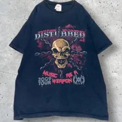 DISTURBED/ディスターブド Tシャツ Lサイズ T147