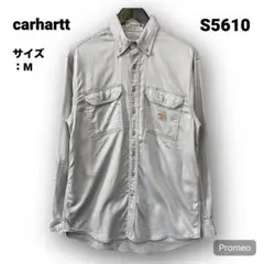 【即購入OK】carhartt ワークシャツ サイズM グレー