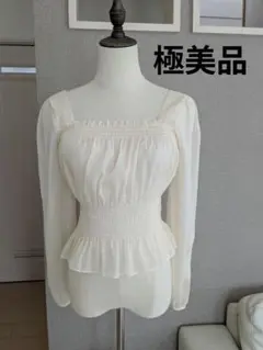 ☆お値下げ☆極美品　上品シフォンブラウス