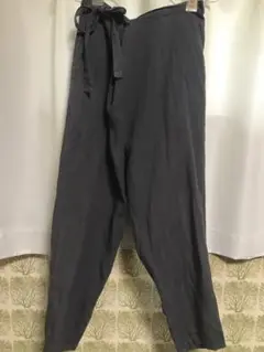 エヴァムエヴァ　リネン　パンツ　グレー