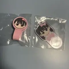 松本かれん　カプセルトイ　2点セット　フルーツジッパー