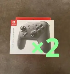 【12/15〆】NINTENDO SWITCH PROコントローラー 2セット