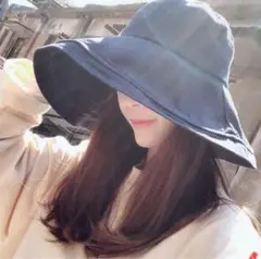 折りたたみ サファリハット 帽子 日焼け止め 対策　持ち運び つば広 UVカット